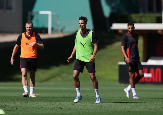 CAIRATE, ITALY - JULY 08: Samuele Ricci of AC Milan (Photo by Claudio Villa/AC Milan via Getty Images) Oggi a Milanello