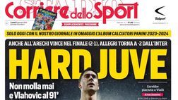 LA PRIMA PAGINA DEL CORRIERE DELLO SPORT: “Napoli, una crisi senza fine”