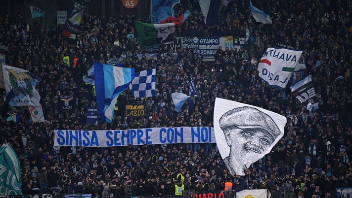 I tifosi della Lazio ricordano Mihajlovic