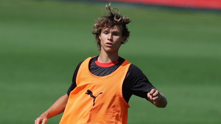 Christian Comotto (centrocampista AC Milan), qui durante una seduta di allenamento a Milanello | Milan News (Getty Images) Milan, il gioiello del 2008 Comotto torna a Milanello: due strade per il futuro
