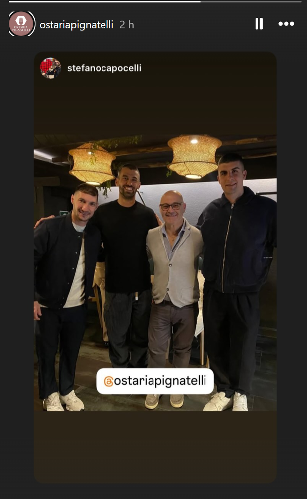 Roma, l’amicizia oltre i colori: Mancini a pranzo con Spinazzola a Napoli – FOTO- immagine 2