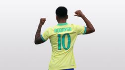 Brasile, Rodrygo erediterà la 10 di Neymar anche in Copa América