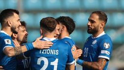 Nazionali, il gialloblu Kastanos in gol in San Marino-Cipro