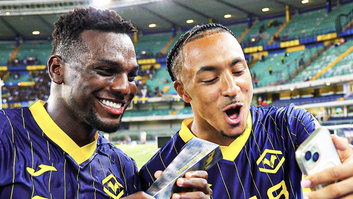 Hellas Verona FC  Festa Mosquera, di Toni l’ultima doppietta gialloblù alla prima in A - immagine 1