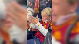 VIDEO – La Roma vince nel finale: le lacrime di un piccolo tifoso al pari di Azmoun