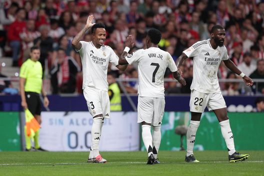 Militao, Real Madrid, a segno nel derby contro l'Atletico