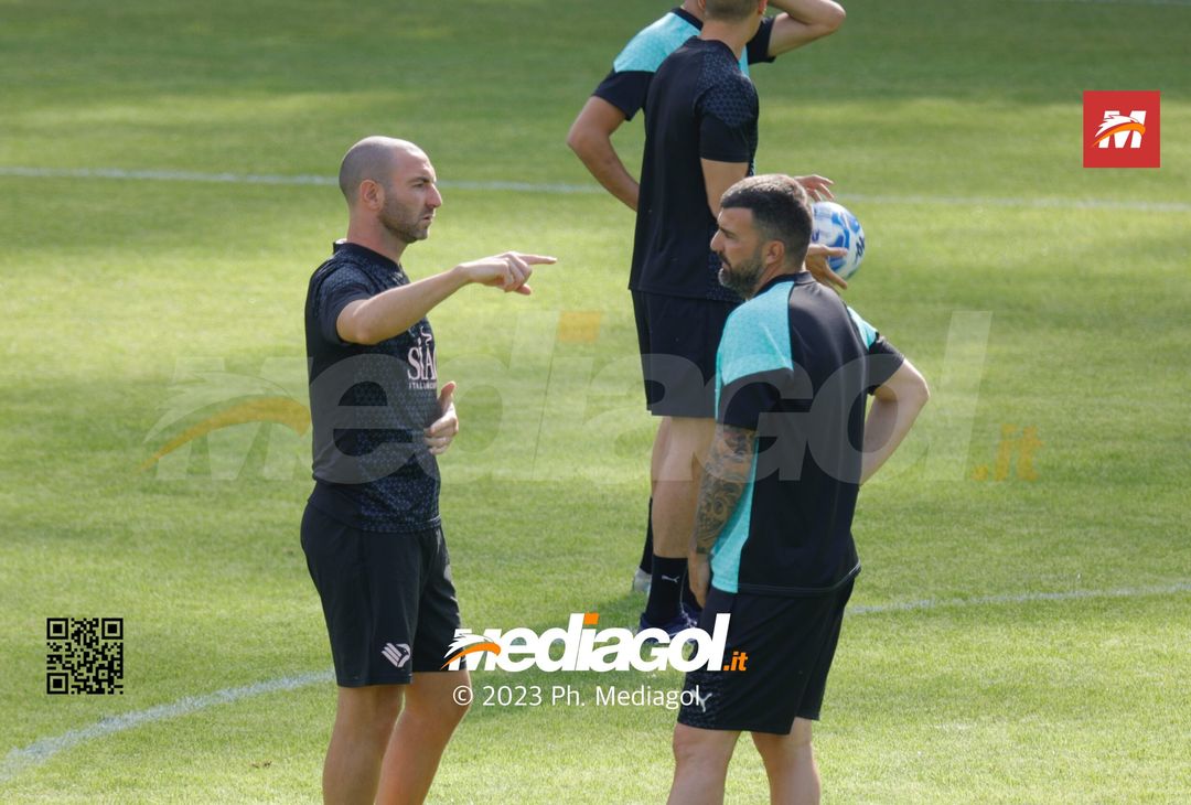 FOTO Ritiro Palermo, day 2: partitella e colloquio Corini-Rinaudo (Gallery) - immagine 7