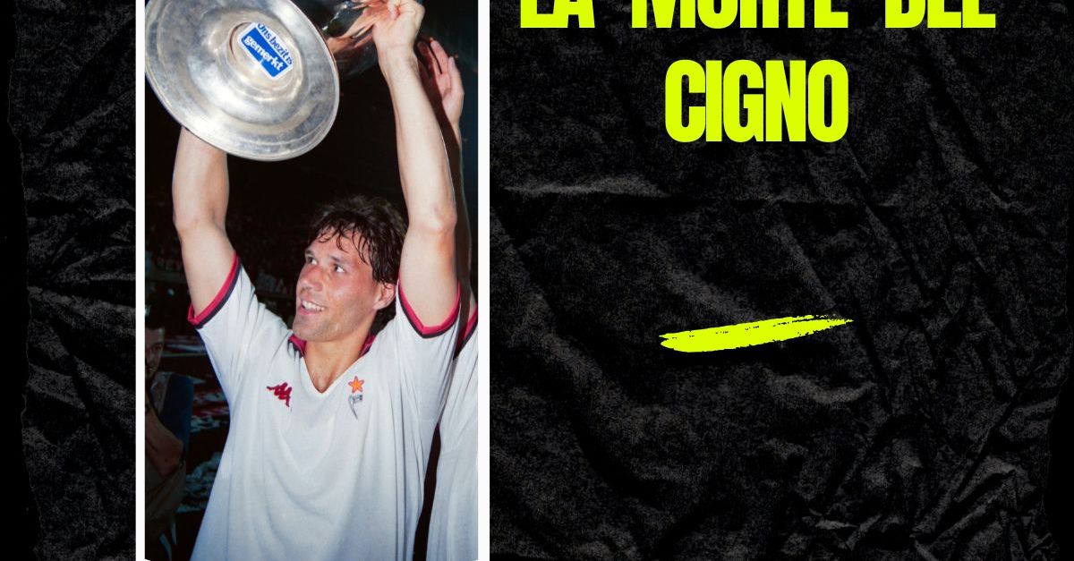 marco van basten l8217addio di un cigno la giacca di renna e l8217urlo di san siro