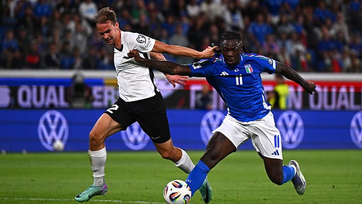 Milan-Fiorentina, Moise Kean lascia il ritiro azzurro: ma non ci sono danni seri