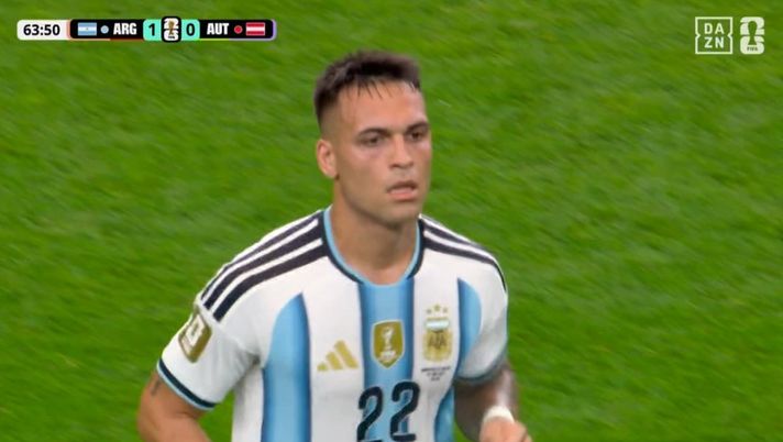 dazn Argentina-Austria: 2-0. Messi sbaglia il rigore poi doppietta e record. Lautaro in campo 63 minuti - immagine 1