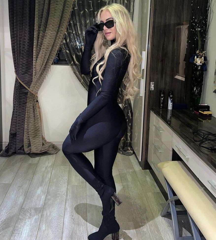 Alisha Lehmann e il look scelto per Halloween. Ma perchè ha taggato Cristiano Ronaldo?- immagine 2