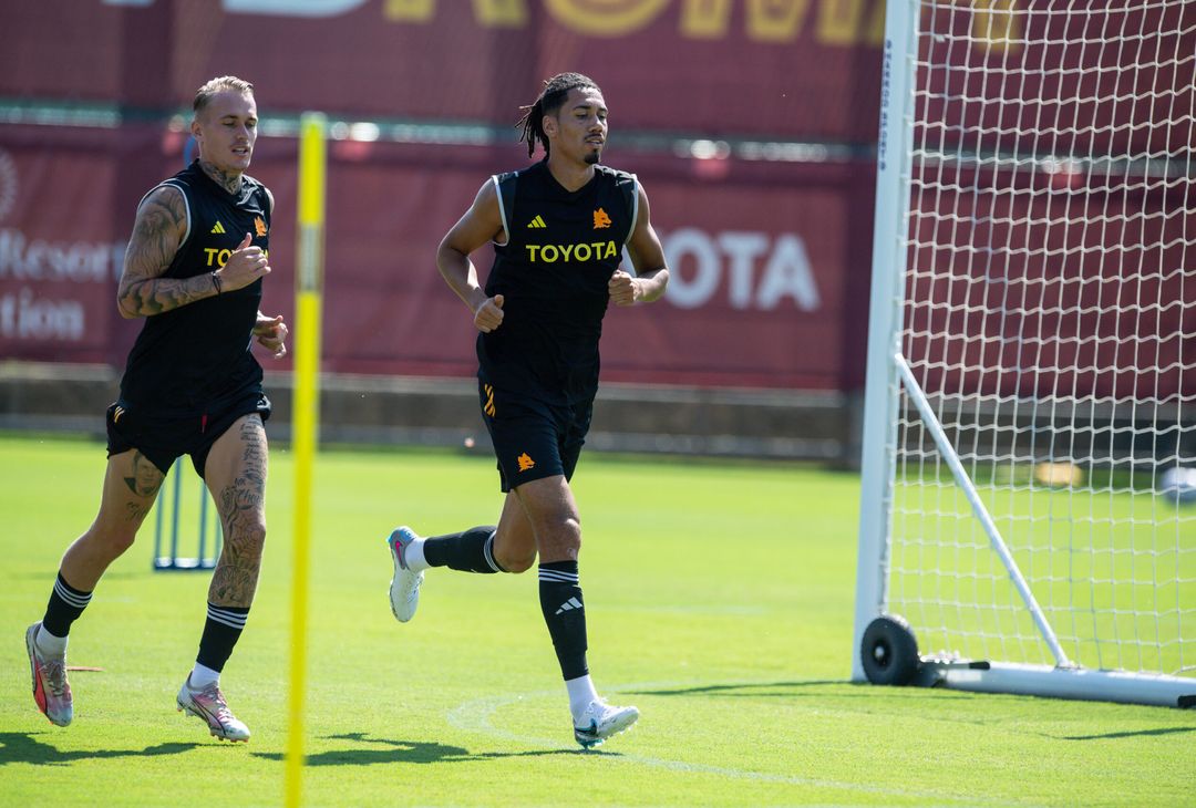 Roma, l’allenamento a tre giorni dall’esordio con la Salernitana – FOTO GALLERY - immagine 28