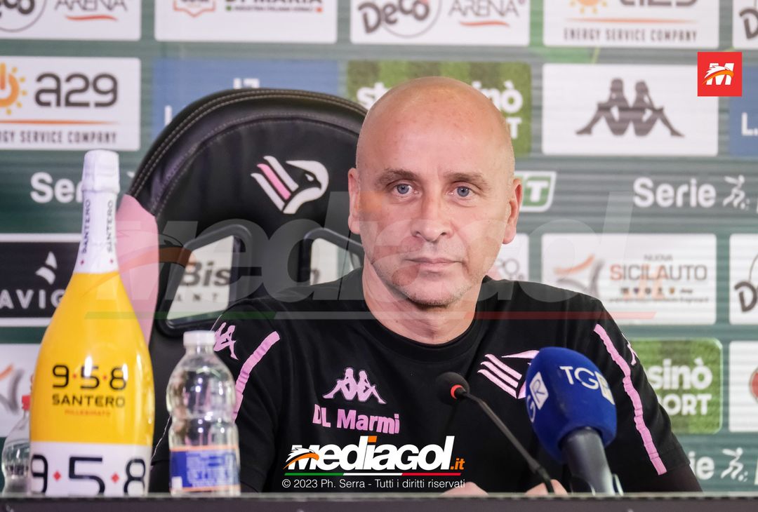 FOTO PALERMO, verso il Pisa:  Eugenio Corini in conferenza stampa (GALLERY) - immagine 22