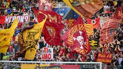 Roma-Inter, la Curva Sud fuori per 15 minuti: ”Friedkin, esigiamo un cambio di rotta”