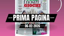 Prima pagina Gazzetta dello Sport: “Fate i vostri Giochi: via alle Olimpiadi Milano-Cortina”