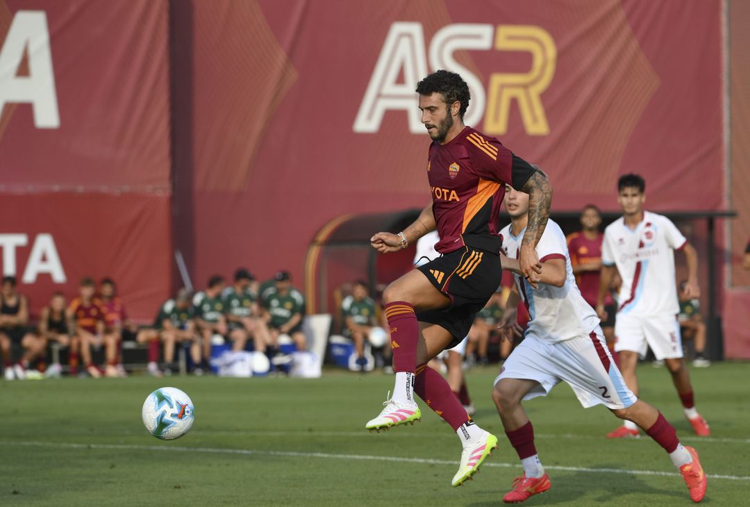 Roma-Trastevere, le immagini della prima amichevole di Gasperini – FOTO GALLERY - immagine 12