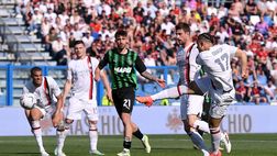 Serie A, Sassuolo-Milan 3-3: Okafor riprende il risultato nel finale