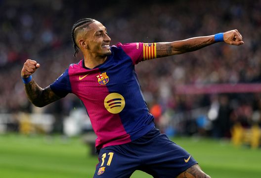 Raphinha, 27 anni, attaccante del Barcellona. (Foto di Alex Caparros/Getty Images) Raphinha