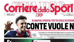 Il Napoli sui media: le prime pagine dei quotidiani di oggi
