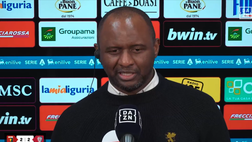 Genoa, confronto Vieira-Balotelli dopo il 2-2 col Cagliari: “Mi ha detto…”