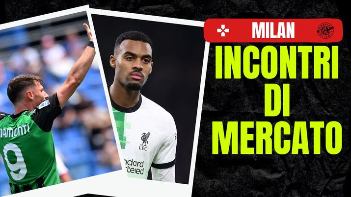 Gravenberch e Pinamonti calciomercato AC Milan News