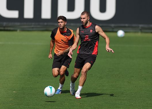 (Photo by Claudio Villa/AC Milan via Getty Images) Oggi a Milanello