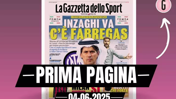 Prima pagina Gazzetta dello Sport: 'Modric-Milan, sì! Blitz di Tare'