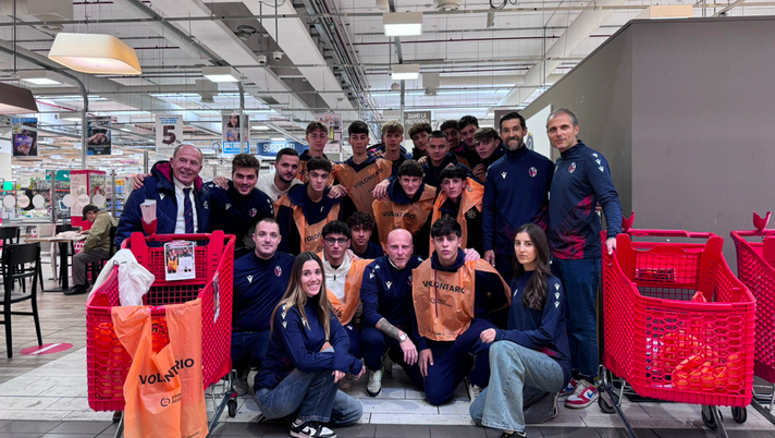 Il Bologna a sostegno della giornata per la colletta alimentare - immagine 1