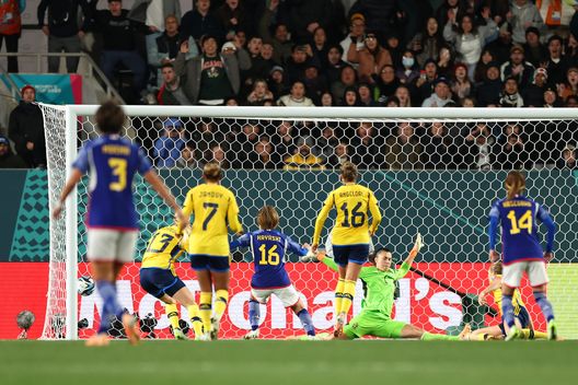 Il gol della speranza, vana, di Honoka Hayashi (Photo by Buda Mendes/Getty Images) I 10 minuti di recupero spaventano le svedesi: poi tutto ok, in semifinale contro la Spagna…- immagine 2