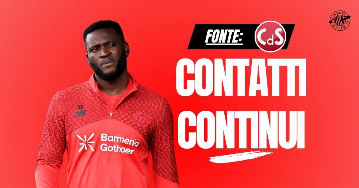 Calciomercato Milan, Boniface apre: ecco la richiesta. E Mateta … Calciomercato Milan, Boniface apre: ecco la richiesta. E Mateta …