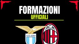 Formazioni ufficiali Lazio-Milan: Allegri sorprende in mediana e a sinistra. In attacco …