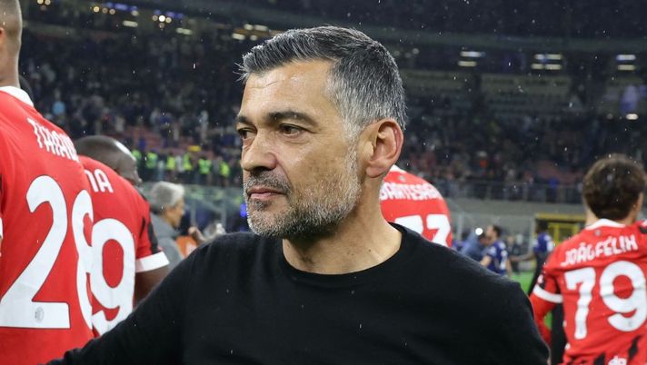 Sergio Conceicao AC Milan derby Inter-Milan 0-3 Coppa Italia 2024-2025