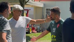Una visita speciale alla Guizza: c’è mister Ballardini