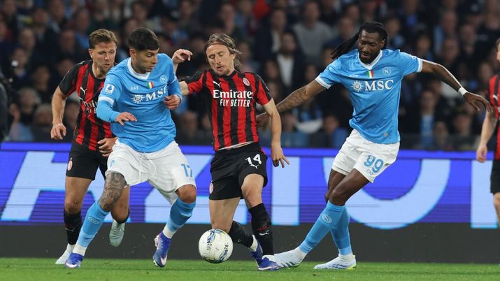 Luka Modric (centrocampista AC Milan), qui durante Napoli-Milan 0-0 (Serie A 2025-2026) | News (Getty Images) Napoli-Milan 0-0 (45'): partita equilibrata, per ora pareggio giusto | Serie A News