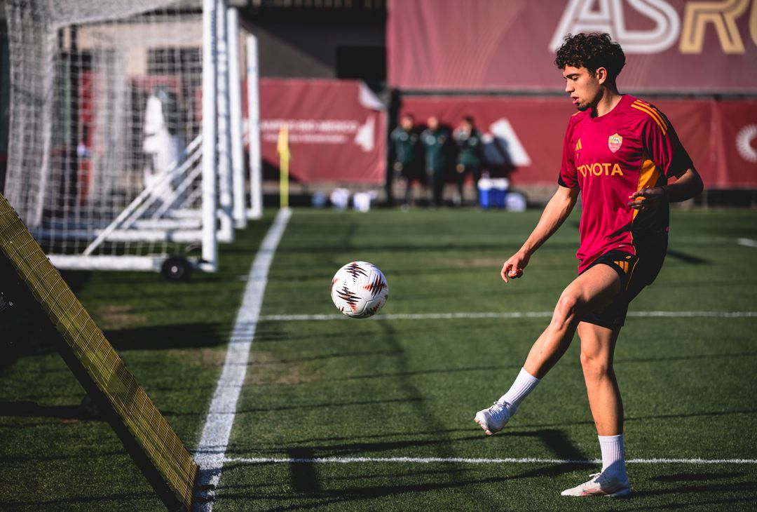 Trigoria, l’allenamento a due giorni dalla sfida col Bologna – FOTO GALLERY - immagine 8