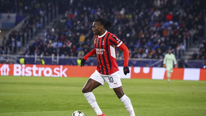 Rafael Leao AC Milan Slovan Bratislava-Milan 2-3 Champions League 2024-2025