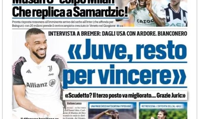 EDICOLA TS – Musah, ottavo colpo Milan. Che risposta a Samardzic! E l’Inter affonda per Balogun - immagine 1