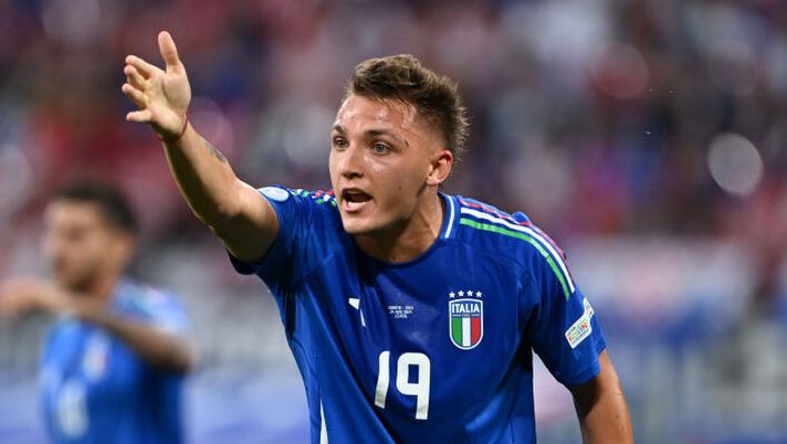 LEIPZIG, GERMANY - JUNE 24: Mateo Retegui of Italy reacts during the UEFA EURO 2024 group stage match between Croatia and Italy at Football Stadium Leipzig on June 24, 2024 in Leipzig, Germany. (Photo by Dan Mullan/Getty Images) Retegui: “Se mi manca il gol? Dà fiducia, ma siamo una squadra. Vogliamo andare avanti” - immagine 1