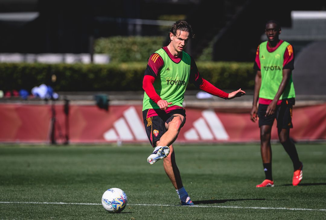Roma, l’allenamento a Trigoria a tre giorni dal Pisa – FOTO GALLERY - immagine 13