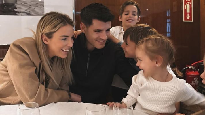 Morata è tornato: in campo gol e assist, sui social le foto con Alice  Morata Alice