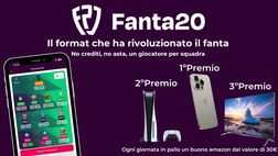 Arriva il Fanta20: vinci iPhone 15 Pro Max, PlayStation 5, TV 4K e buoni Amazon ogni giornata!