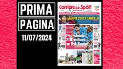 Prima pagina Corriere dello Sport: calciomercato Milan, prenotato Fofana