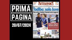 Prima pagina Tuttosport: “Camarda-gol, messaggi a Fonseca”