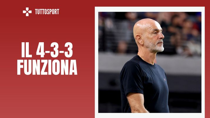 Stefano Pioli AC Milan amichevole Juventus-Milan 6-5 dcr precampionato 2023-2024