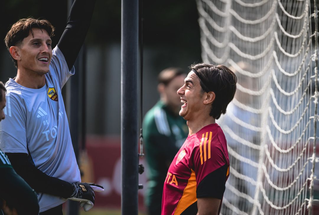 Trigoria, l’allenamento a due giorni da Roma-Inter – FOTO GALLERY - immagine 2