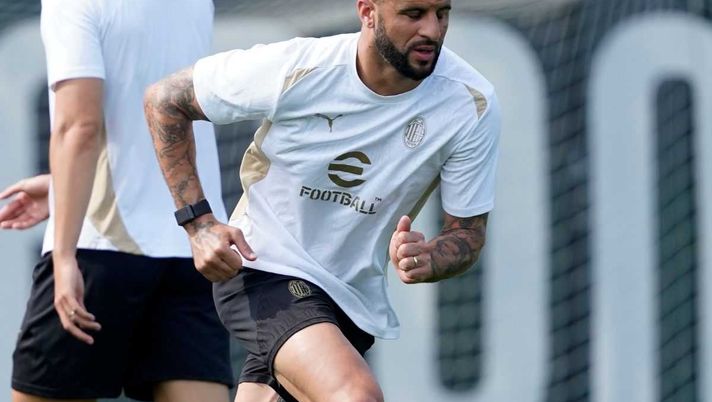 Kyle Walker Milan Milanello