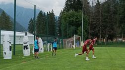 L’allenamento odierno del Torino a Pinzolo: tornano a correre Gineitis e Savva