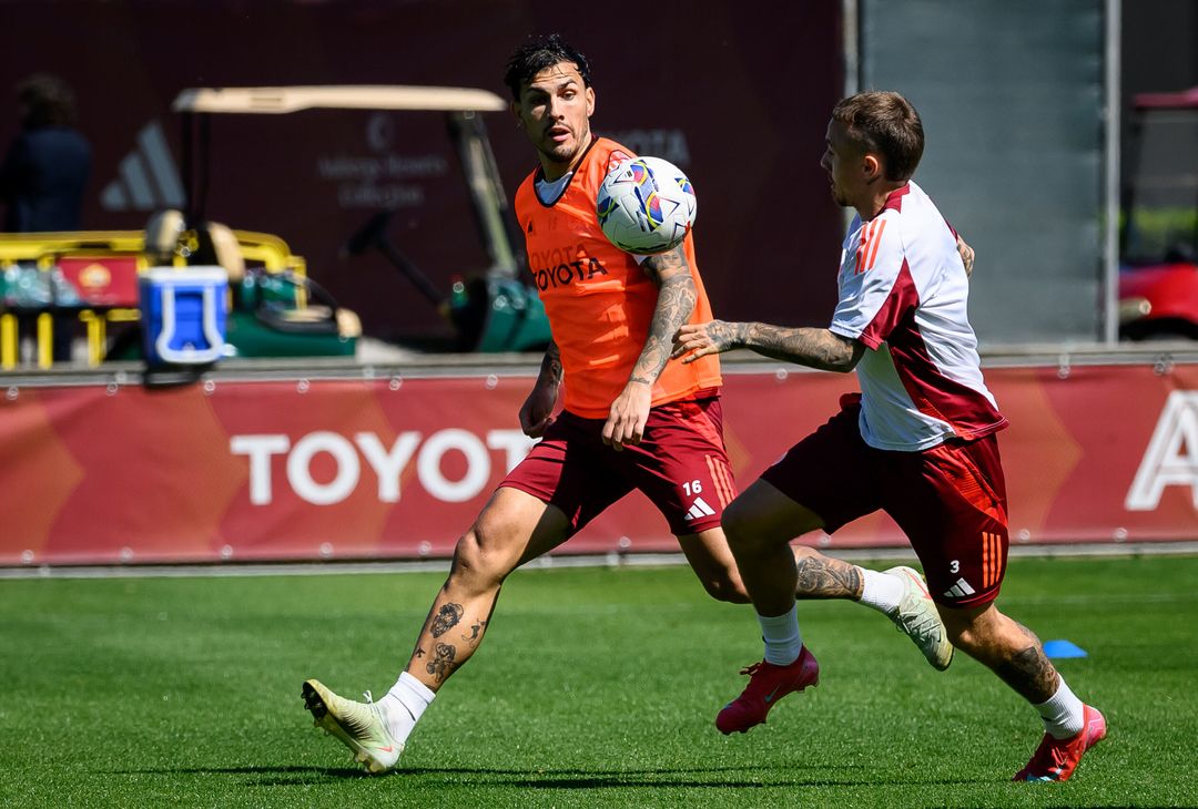 Verso Roma-Juventus: l’allenamento a Trigoria – FOTO GALLERY - immagine 10