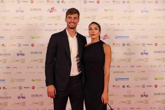 Matteo Gabbia e la moglie Federica Ruggieri Gentleman