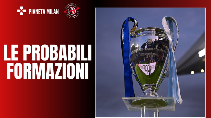Le probabili formazioni di Milan-Newcastle, match di Champions League 2023/24